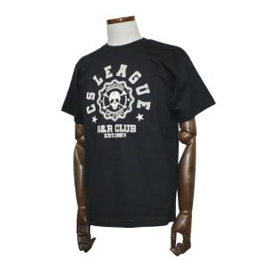 クリームソーダ（CREAM SODA） CS スネークスカルTシャツ ブラック