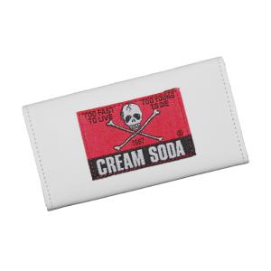 クリームソーダ　無地キーケース　ホワイト　CREAM SODA｜rockinkojima-ya