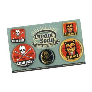 クリームソーダ（CREAM SODA） 角ドクロステッカー : ROCKIN WEB小島屋