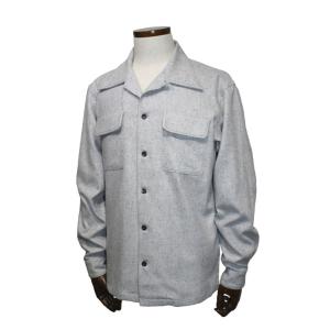 50sスタイル霜降りオープンカラーシャツ サイズXL GOOD ROCKIN