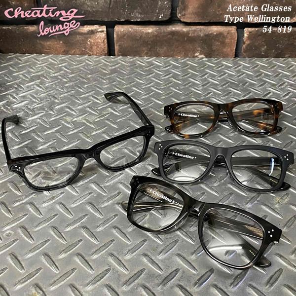 Cheating Lounge チーティングラウンジ Acetate Glasses アセテート眼鏡...