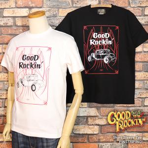 GOOD ROCKIN' グッドロッキン Short Sleeve Tee   PINSTRIPING  ピンストライピングTシャツ GRC-225