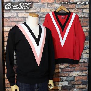 クリームソーダ（CREAM SODA） ◇CS 楽器柄プリント長袖シャツ