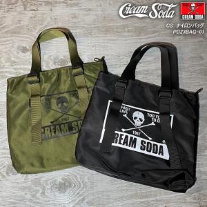 CREAM SODA/クリームソーダ　CSナイロンバッグ  PD23BAG-01｜CREAMSODA SHOP Garage PARADISE