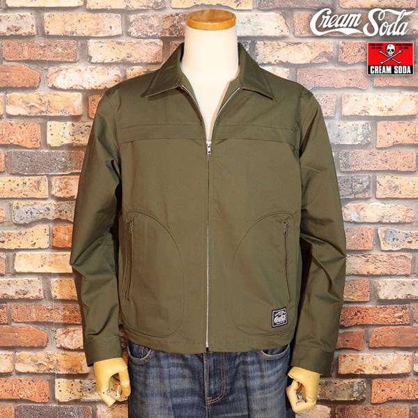 CREAM SODA クリームソーダ  CS スイングトップ  MOSS GREEN  PD23BL...