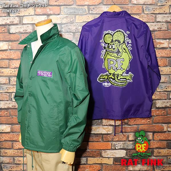 RAT FINK ラットフィンク コーチ ジャケット RIWF017  MOONEYES ムーンアイ...