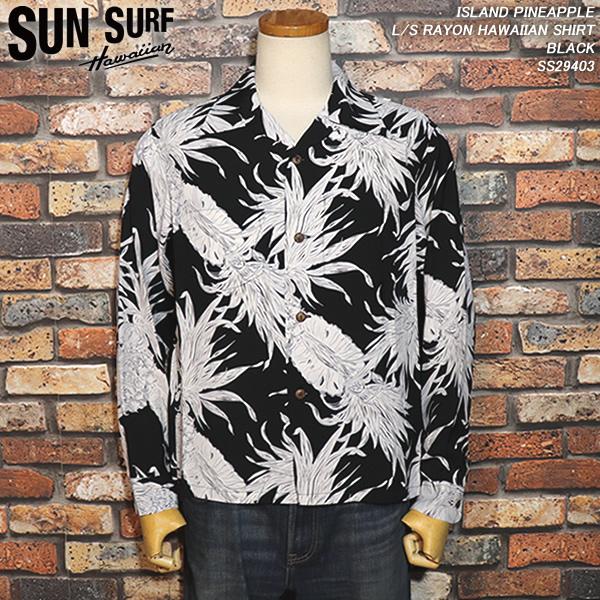 SUN SURF サンサーフ ISLAND PINEAPPLE アイランド・パイナップル L/S R...