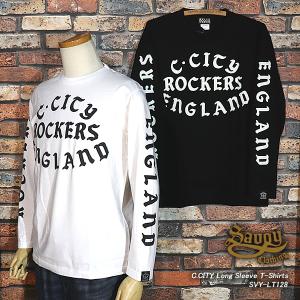 SAVOY CLOTHING　サヴォイクロージング  C.CITY Long Sleeve T-Shirts   SVY-LT128｜rocknroll