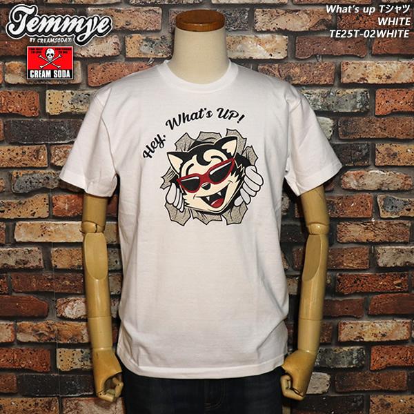 TEMMYE ティミー by CREAM SODA クリームソーダ What&apos;s up Tシャツ W...