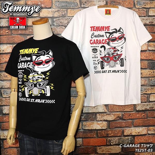 TEMMYE ティミー by CREAM SODA クリームソーダ C-GARAGE Tシャツ TE...