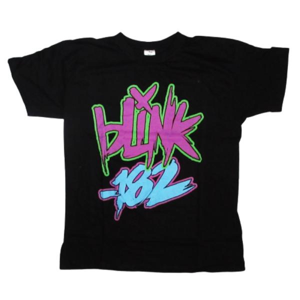 ロックTシャツ バンドTシャツ BLINK182 ブリンク Neon Logo Tシャツ 9800円...