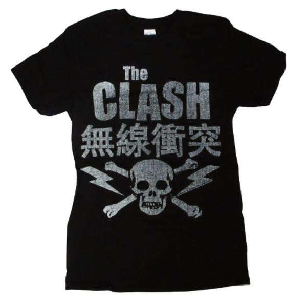 ロックTシャツ バンドTシャツ THE CLASH クラッシュ 無線衝突 Tシャツ 9800円以上送...