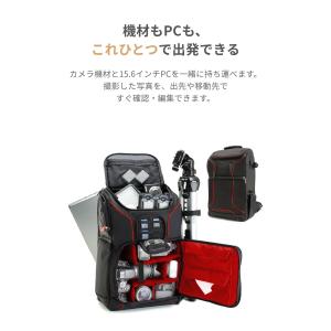 USA Gear カメラバッグ 撮影が楽になる...の詳細画像2