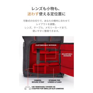 USA Gear カメラバッグ 撮影が楽になる...の詳細画像5