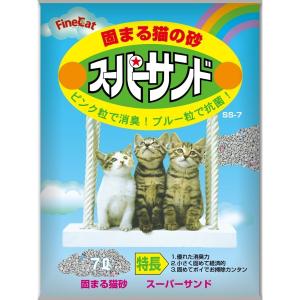 常陸化工 ファインキャット スーパーサンド 猫用 7L×2入｜トムキャットYahoo!店