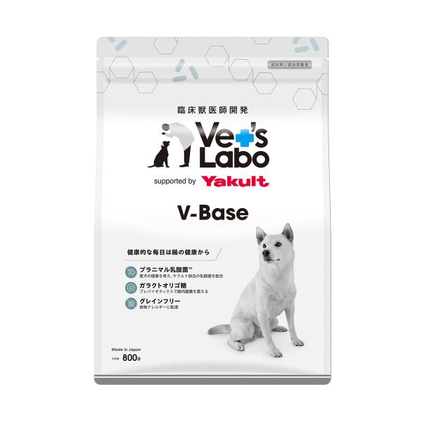 ジャパンペットコミュニケーションズ V-Base 犬用 成犬用 ドッグフード 800g