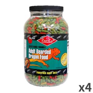 レップカル フトアゴヒゲトカゲ フード 成体用 900g ×4入