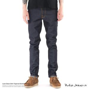 Nudie Jeans ヌーディージーンズ 111946 Lean Dean 498 DRY16DIPS デニム メンズ リーンディーン スリム テーパード｜rockymonroe