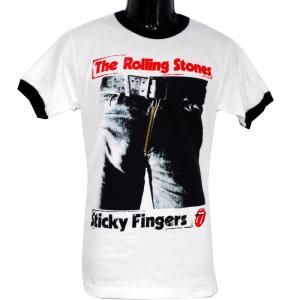 ROLLING STONES リンガーTシャツ STICKY FINGERS 正規品｜rockyou