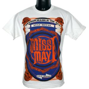 MISS MAY I Tシャツ METAL CREST 正規品｜rockyou