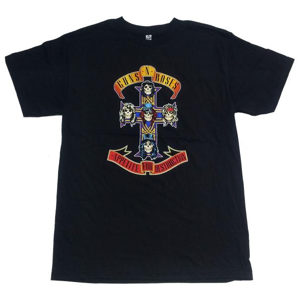 GUNS N ROSES Tシャツ Cross  バンドＴシャツ 正規品