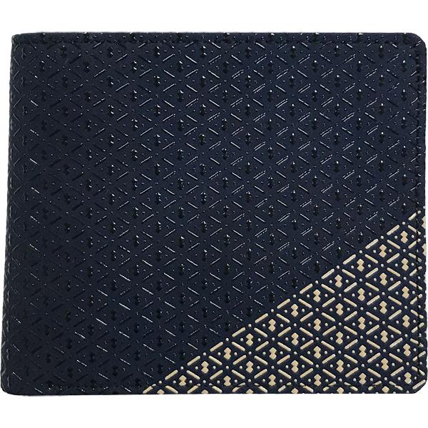 印伝折財布 印傳屋上原勇七 INDEN-YA 庵(いほり) No.8214札入れ