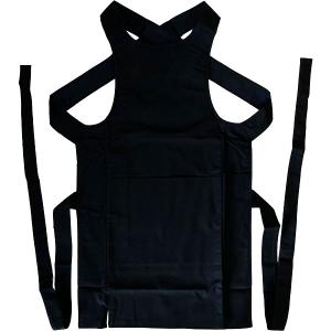 お祭用品 まるわ 腹掛 黒 SS（大人用）