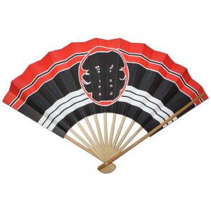 お祭用品 扇子 一番 黒/赤