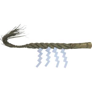 神棚用しめ縄(注連縄/〆縄) 3尺 本わら使用 正月飾り 三尺 : 祭用品