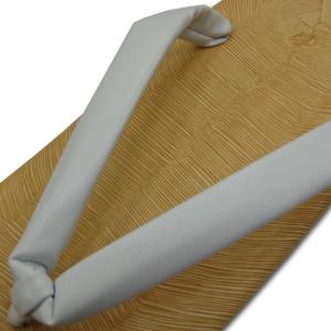 お祭用品 ライト底 雪駄 白 S〜L (大人用)の詳細画像1