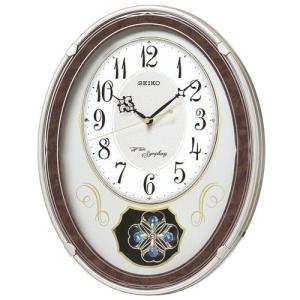 SEIKO（セイコー） からくり 電波時計 壁掛け時計 RE579B メロディー