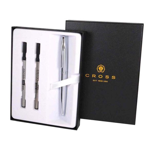 クロス CROSS ATX 885-2 ピュアクローム セレクチップローラーボール（水性） ギフトB...