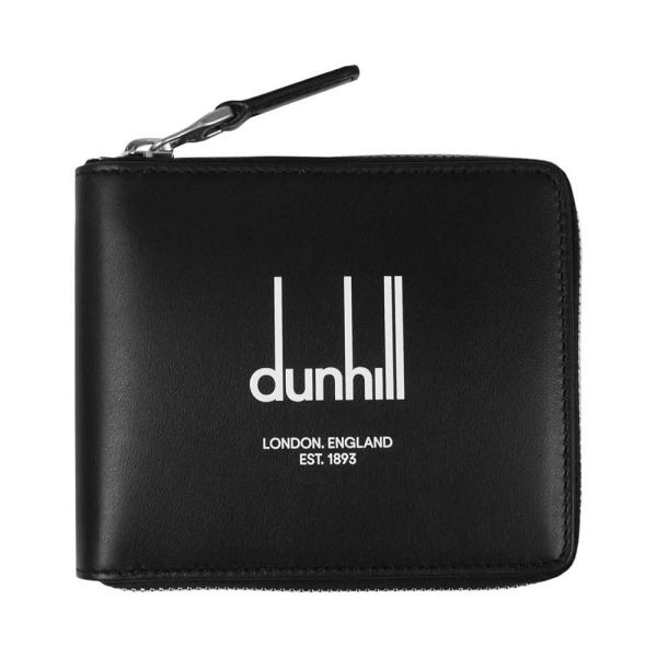 dunhill ダンヒル LEGACY ラウンドファスナー 二つ折り財布 小銭入れ有り 22R235...