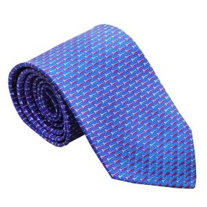 FERRAGAMO（フェラガモ） ネクタイ メンズ ネクタイ 8cm ライトブルー