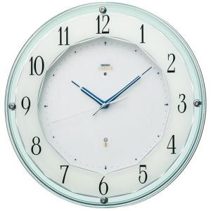 SEIKO（セイコー） 掛け時計 壁掛け SF506W 電波時計 ソーラー 薄型