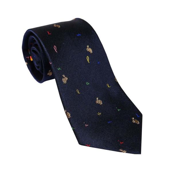PAUL SMITH ポールスミス ネクタイ FW22 M1A-0TIE-J41194-47 NAV...