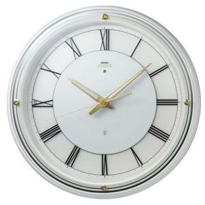 SEIKO（セイコー） エンブレム 電波時計 壁掛け時計 HS556W 連続秒針