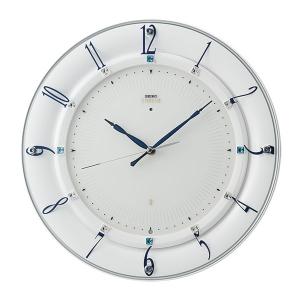 SEIKO（セイコー） エンブレム 電波時計 壁掛け時計 HS556W 連続秒針