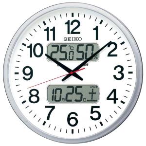 SEIKO（セイコー） 電波時計 壁掛け時計 KX233W 自動全面点灯 ライト