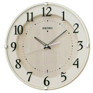 SEIKO（セイコー） 電波時計 壁掛け時計 KX233W 自動全面点灯 ライト