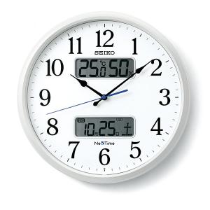 SEIKO（セイコー） 電波時計 壁掛け時計 KX233W 自動全面点灯 ライト