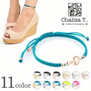 アンクレット / シルバークロス ノッティングコード / レディース / CHALISA T..（チャリッサ・ティー）