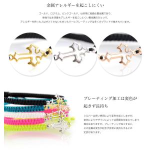 アンクレット / シルバークロス ノッティング...の詳細画像4