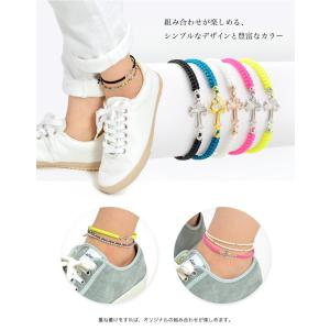 アンクレット / シルバークロス ノッティング...の詳細画像5