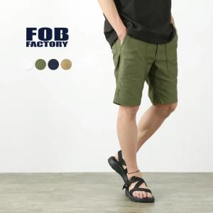 【旧商品】FOB FACTORY（FOBファクトリー） F4170 ベイカーショーツ / ベーカー ショートパンツ ハーフパンツ メンズ 日本製