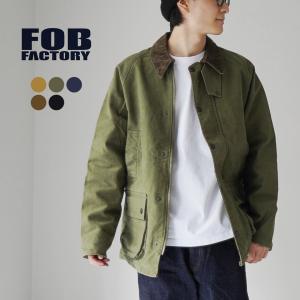 FOB FACTORY（FOBファクトリー） F2361 モールスキン ライディング ジャケット / メンズ アウター 羽織 厚手 日本製