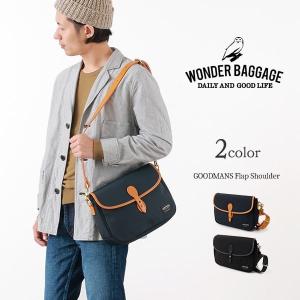 WONDER BAGGAGE（ワンダーバゲージ） グッドマンズ フラップショルダー / メンズ / 日本製
