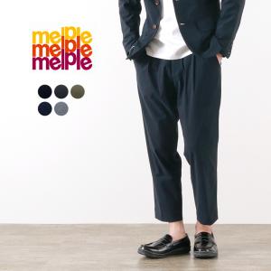 MELPLE（メイプル） トムキャット ワンタック リラックス パンツ / メンズ / 日本製｜rococo