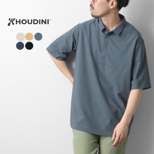 HOUDINI ポロシャツ Lサイズ 黒 セール】【HOUDINI / フーディニ】Ms Cosmo Shirt（ポロシャツ