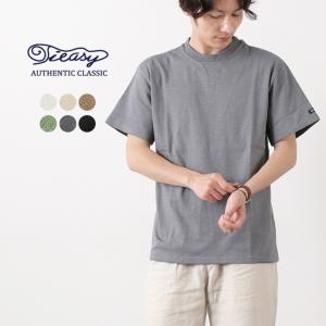 TIEASY（ティージー） HDCSライト ガゼット クルー Tシャツ / メンズ / 半袖 / クルーネック / 無地 / オーガニック コットン / 日本製｜rococo